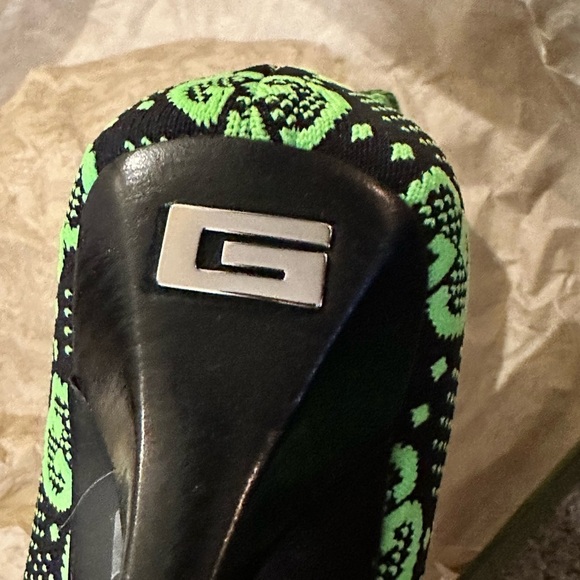 NEW Gucci GG Neon Green Sock Boots - Picture 9 of 13